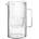 Aquaphor Glass jug 2, 5l white + maxfor+ mg