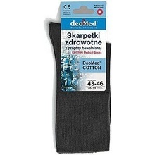 JJW ponožky Deomed Cotton Silver černá