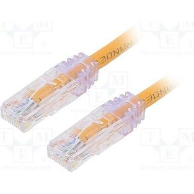 Panduit UTPSP1MORY Patch U/UTP Cat 6 RJ45 vidlice z obou stran lanko Cu 1m