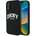 DKNY силиконов бял щампован лого MagSafe калъф за iPhone 16 - черен (3666339335106)
