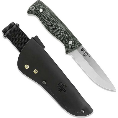 Peltonen Knives Sissipuukko M07 Ranger Knife - Full Tang Green Micarta FJP502