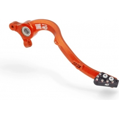 S3 brzdový pedál pasuje na KTM SX/F 23- EX/C 24- oranž