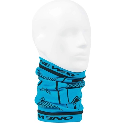 One Way bandana Seamless blue/black