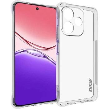OPPO A5 Pro 5G Прозрачен Удароустойчив Калъф ENKAY с Анти-Приплъзване + Скрийн Протектор