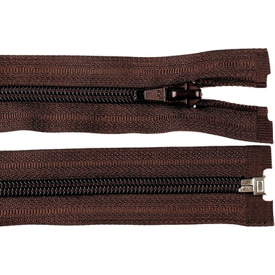 Spirálový zip No 5 délka 45 cm bundový POL Varianta: 304 hnědá čokoládová, Balení: 1 ks