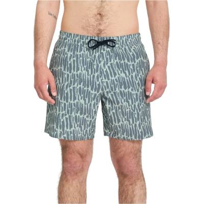 Volcom Мъжки бордшорт Volcom Melange Trunk 17 Boardshorts - Tradewinds - размер XS (050-2401-0111)