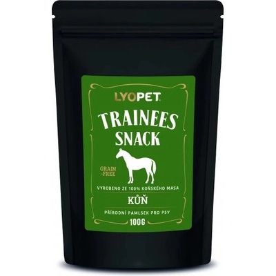 LYOPET Trainees snack kôň 100 g