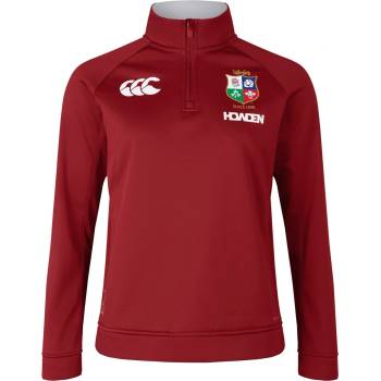 Canterbury British and Irish Lions 1/4 Zip Fleece 2025 Womens - Red Dahlia