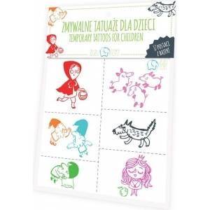Zuzu Toys Washable tattoos for children - Fairy tale characters