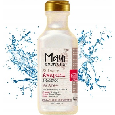 Maui Moisture Shine Amplifying + Awapuhi šampón 385 ml