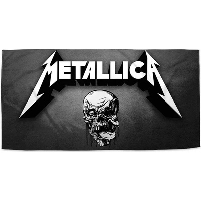 Sablio Uterák METALLICA Lebka Sivá 70 x 140 cm
