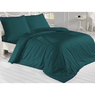 Brotex obliečky Satén petrolové 240x220 70x90