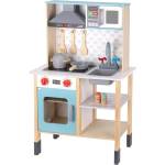 Tooky toys Дървена детска кухня с аксесоари, Детски свят (th870)