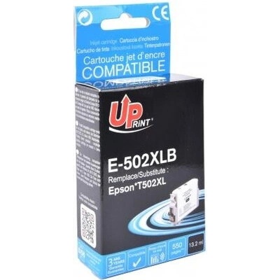 Compatible Мастилница UPRINT T502XL, C13T02W14010, Epson XP 5100/ 5105, 550 k, Черен (LF-INK-EPS-502XL-BK-UP)