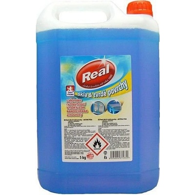 Real čistič oken skla a tvrdé povrchy 5 kg