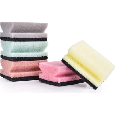 SHINEX Veľká kuchynská hubka XL s drsnou stranou 5 ks