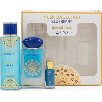 Gulf Orchid Blueberry EDP 60 W+12 Parfume Oil+250ml Body Mist