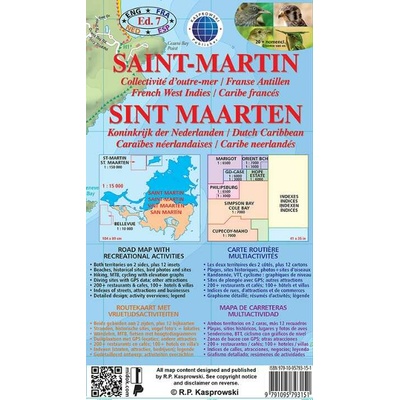 mapa Saint-Martin 1:15 t.