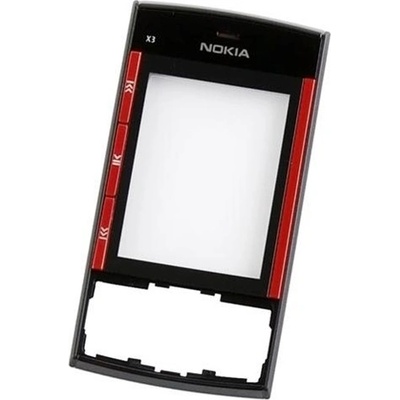 Kryt Nokia X3 přední červený