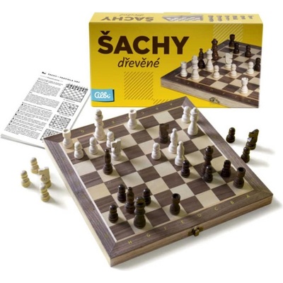 Šachy dřevěné Royal 29,5x29,5 cm – Zboží Živě
