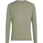 Icebreaker Мъжко мериносово термобельо Icebreaker 200 Oasis L/S Crewe Merino base layer - Lichen (015-0858-4411)