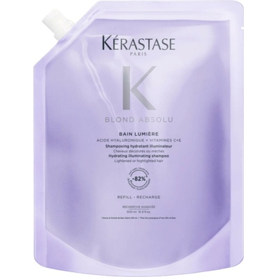 Kérastase Blond Absolu Bain Lumière 500 ml šampon pro zesvětlené a melírované vlasy náplň pro ženy