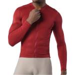 Castelli Мъжка фланелка с дълъг ръкав за колоездене Castelli Espresso 2 L/S Jersey Cycling jersey - Garnet - размер XXL (056-3890-0415)