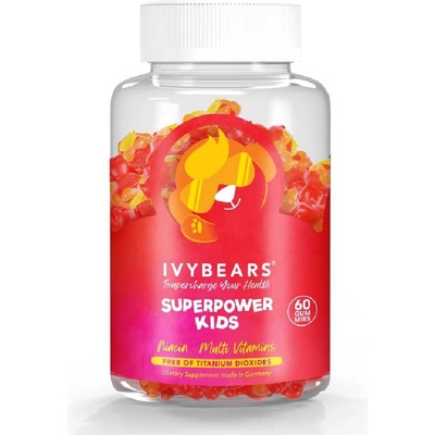 Ivybears Superpower kids Vitamíny pre deti 60 ks