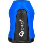 GEKO Магнитен държач за битове 1/4", синьо-черен 81746 (g03206)