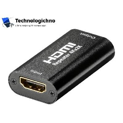 Усилвател HDMI-F to HDMI-F 40m, 4K@30Hz Goobay (0502006)
