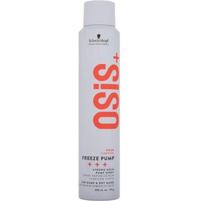 Schwarzkopf Professional Osis+ Freeze Pump Strong Hold Pump Spray лак за коса със силна фиксация 200 ml за жени