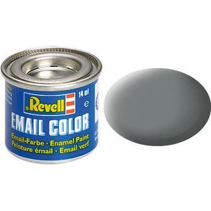 Revell Емайлна боя, Revell, Email Color, Мишаво сиво мат, 14 мл (R32147)