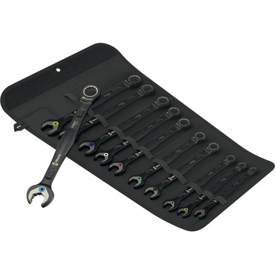 Wera Očkoploché račňové kľúče 8 ÷ 19 mm 6000 Joker Black Edition 11 dielov 020017