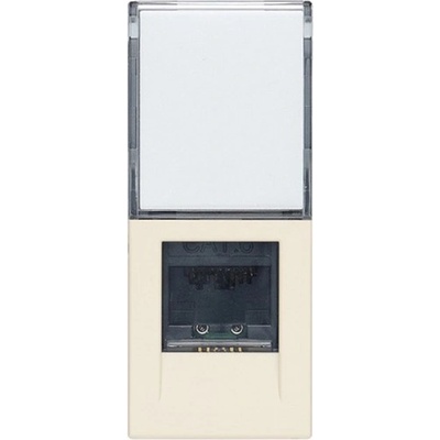 Vimar 30339.13C UTP Розетка Netsafe Linea, RJ45, Cat. 6, 1M, Canvas, (VM30339.13C)