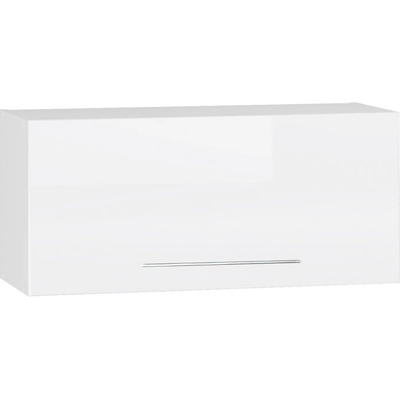 Bogdan Furniture Europe Горен шкаф - bm 80/36-e20/с клапваща врата, бял гланц