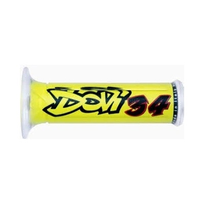 HARRIS gripy 01684/AD-34 (120 mm/22 mm) bez otvoru barva žlutá