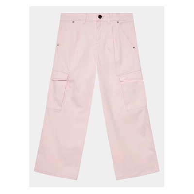 GUESS Текстилни панталони J4RB14 WEHD0 Розов Relaxed Fit (J4RB14 WEHD0)