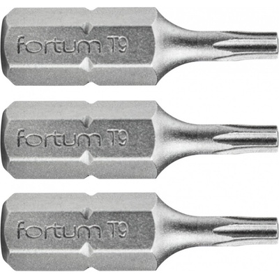 FORTUM-KITO Hrot TORX 3ks T 9x25 mm S2