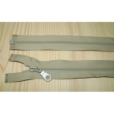 Zips kostenný béžová 5mm deliteľný 70cm