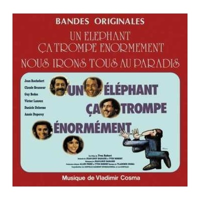 Vladimir Cosma - Un Éléphant Ça Trompe Énormément Nous Irons Tous Au Paradis LP