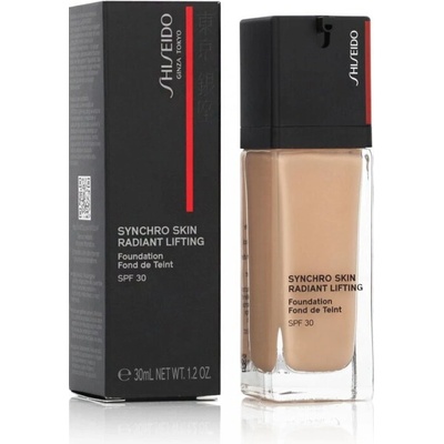 Shiseido Synchro Skin Radiant Lifting Foundation rozjasňujúci liftingový make-up SPF30 330 Bamboo 30 ml