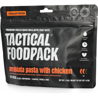 Tactical Foodpack Cestoviny Arrabiata s kuracím mäsom 415 g