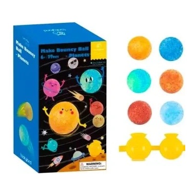 Tooky Toy Комплект за изработване на надуваеми топки - Планети