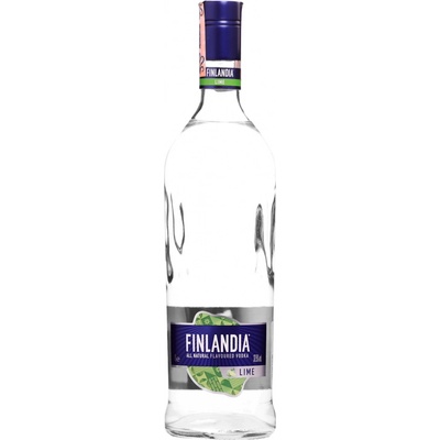 Finlandia Vodka Lime 37,5% 1 l (holá láhev)
