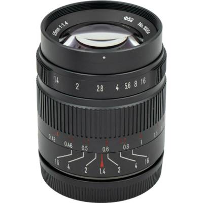7Artisans 55mm f/1,4 Mark II APS-C Canon EOS M 7A-55-APSC-CM