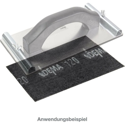 DEMA Brúsna mriežka na sadrokartón K120, 115 x 280 mm, 10 ks 22723D