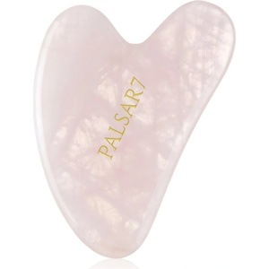PALSAR7 Guasha Rose Quartz уред за масаж Гуа ша от розов кварц