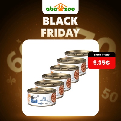 Brit Care Cat Paté Beef with Olives 6 x 70 g