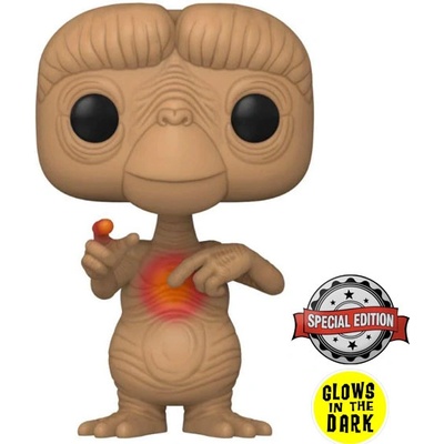 Funko POP! E.T. The Extra-Terrestrial E.T. With Glowing Heart Special Glows in the Dark