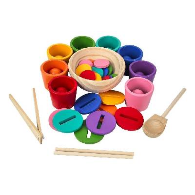 - Дъгови топчета, монети и чашки, 8 цвята (DV0281)